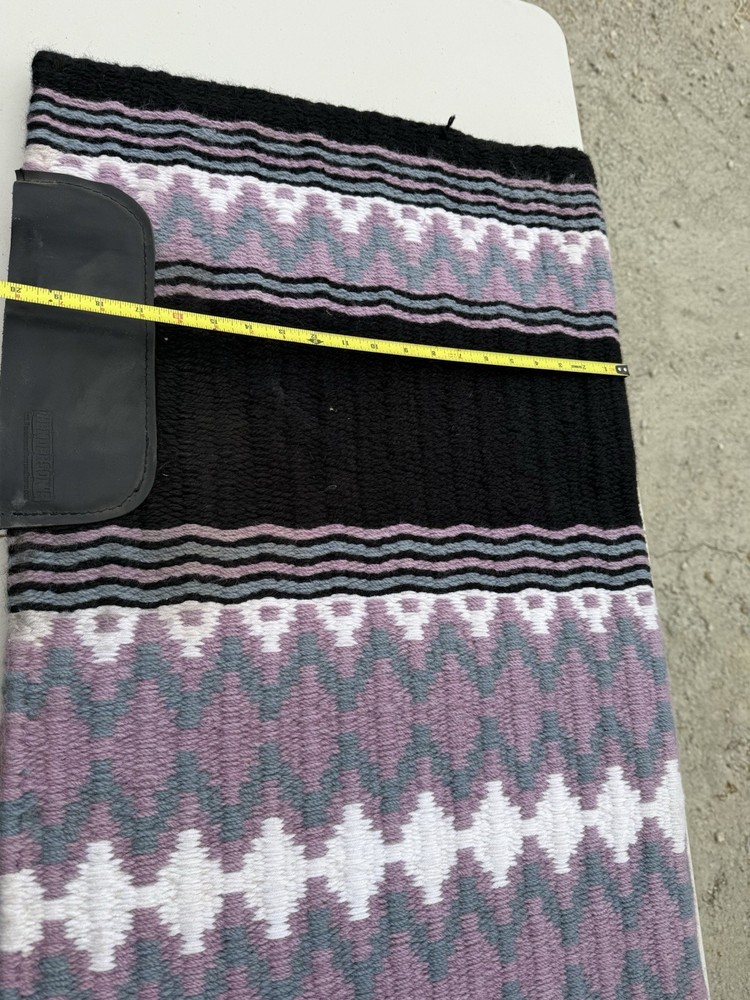 Western Show Saddle Pad - Lavender