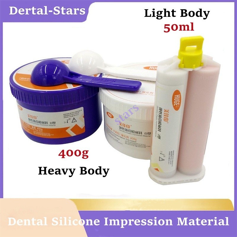 Dental Silicone Impression Material Light Body 50ml Silicone Rubber Elastomeric