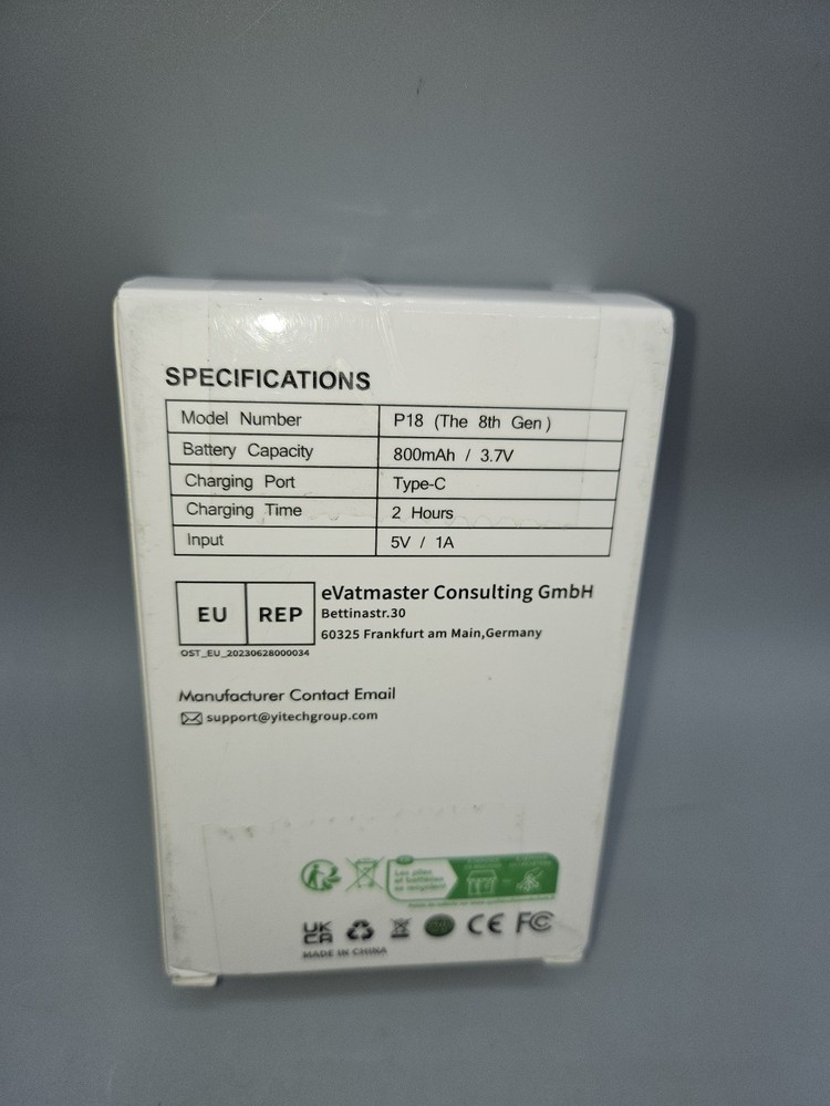 Hidden Device Detector 8th Generation Model P18 No Charging Cable (CEV)