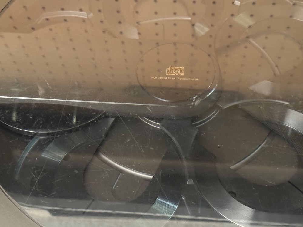 Technics SL-PC10 Multi Compact Disc Player 5 Disc Changer Tested Good