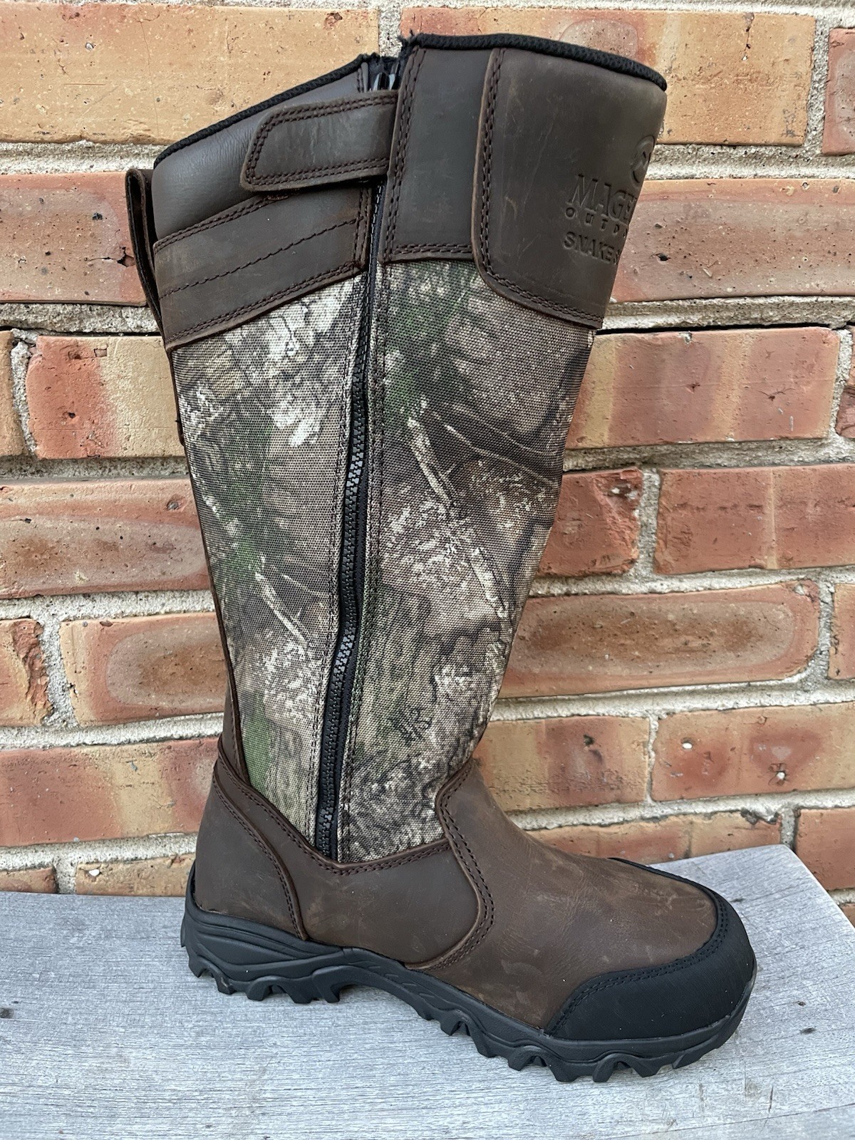 Magellan Outdoors Snake Shield Armor Camo 2.0 Women's Boots 8.5B
