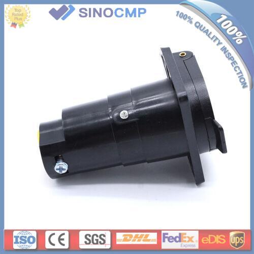 12V 7-Pin Round Trailer Plug 7 Way Socket Adapter Wiring Connector for American