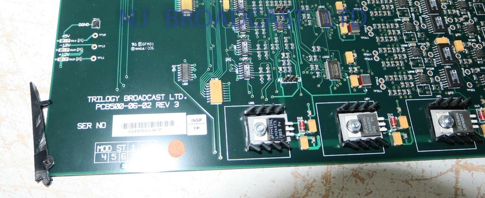 Trilogy Commander intercom talkback input board with 6 inputs