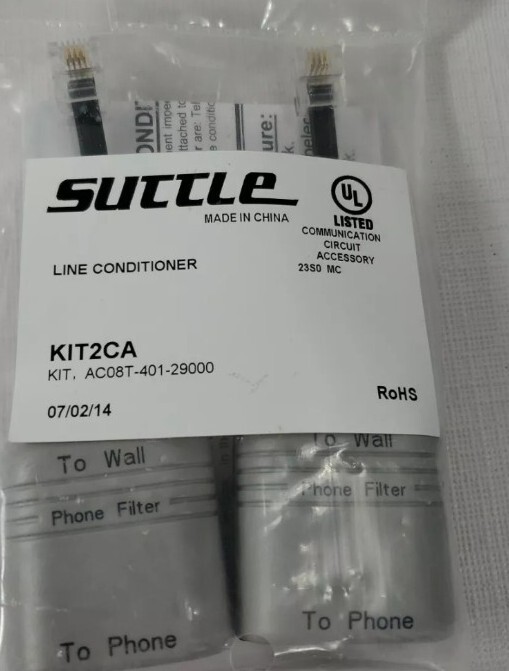Two Suttle Line Conditioners KIT2CA KIT, AC08T-401-29000