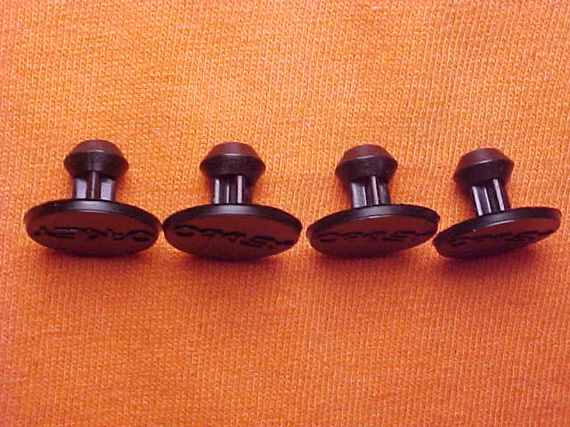 4 Oakley BMX Grip Crud Plugs nos