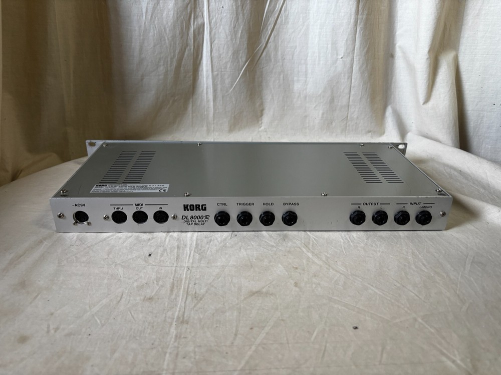 KORG DL8000R Digital Multi Tap Delay Processor w/ power supply 100V