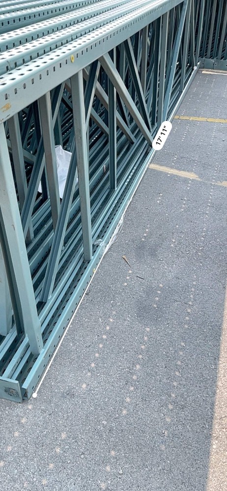 INTERACK Pallet Rack Upright Teardrop Style (Round & Angular) 192”H x 42”D (Pre-