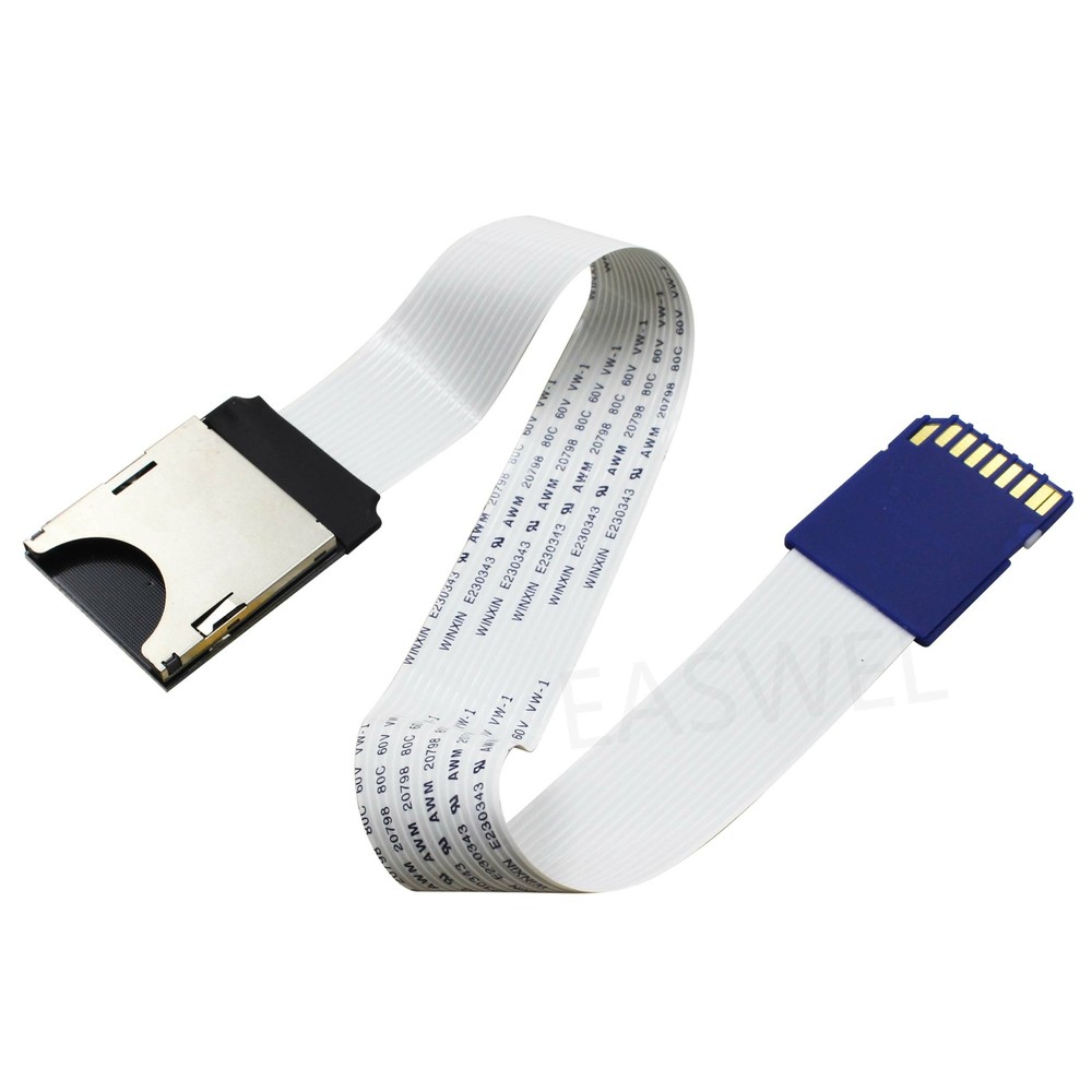 Great SD to SD Card Extension Cable Adapter Extender MicroSD To SD/SDHC/SDXC