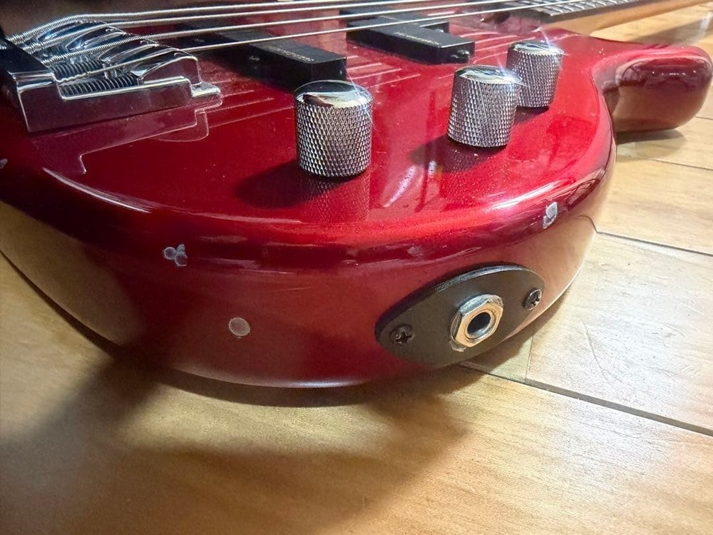 Fernandes Bass 4 String Wine Red