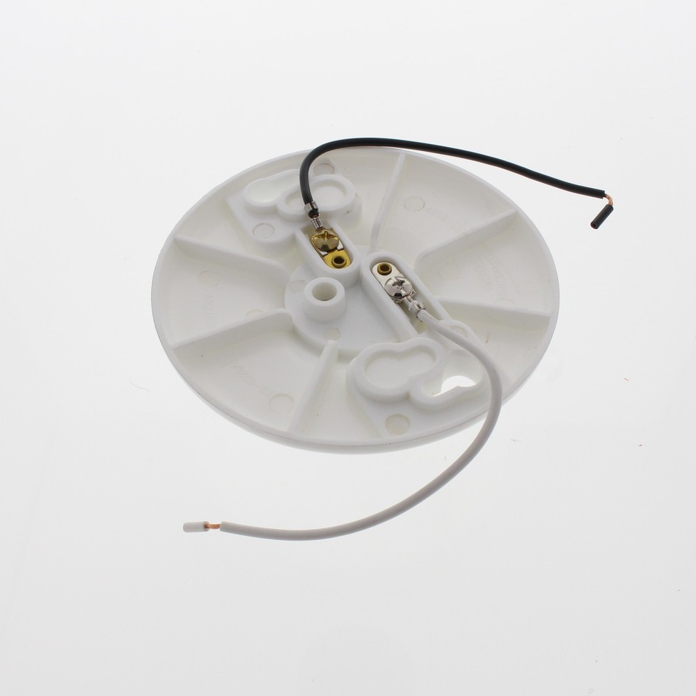 Cheetah White Keyless Plastic Ceiling Lampholder Medium Base CSKL10