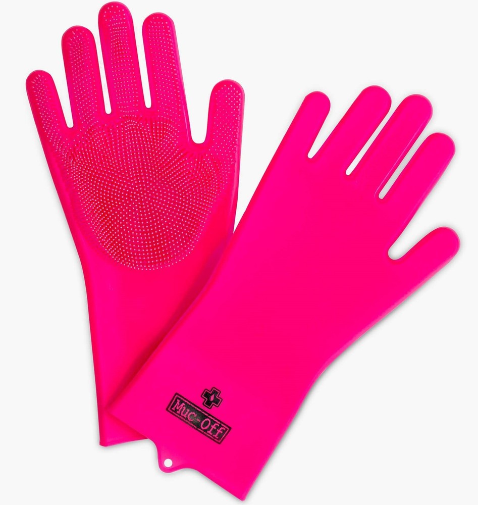 Muc-Off Deep Scrubber Gloves Pink