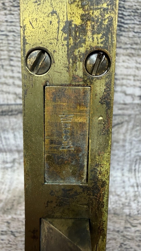 Vintage Russwin 01248 Push Button Mortise Lock