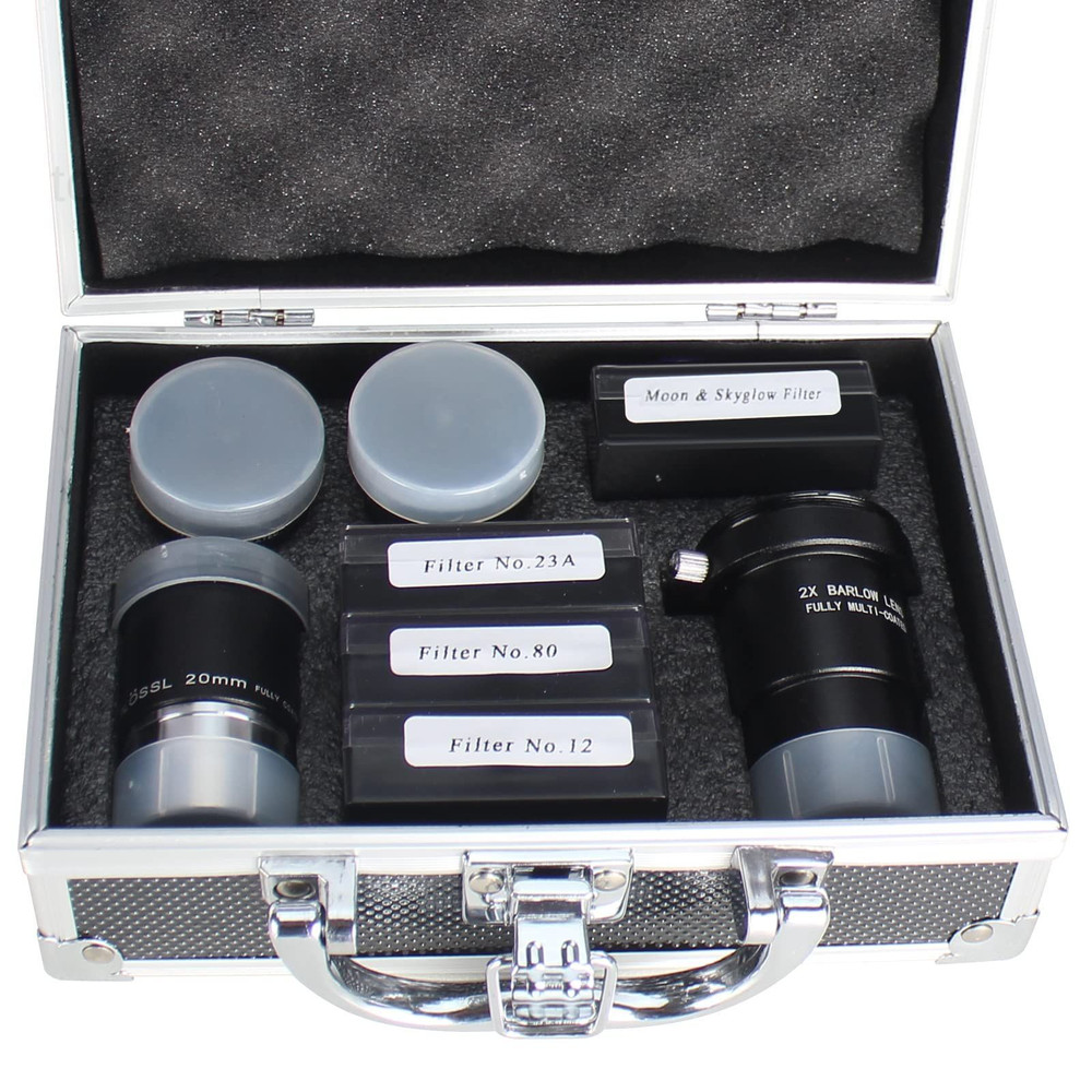 Astronomical Telescope Accessory Kit - with 3pcs Plossl 8Piece