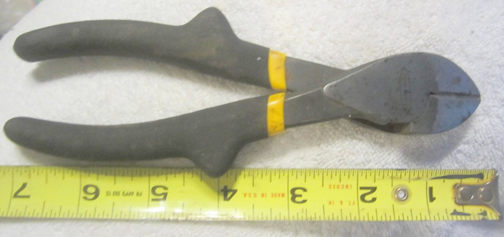 7" Pro Series Diagonal Cutting Plier  Cutter dikes tool side cuts,VTG tool