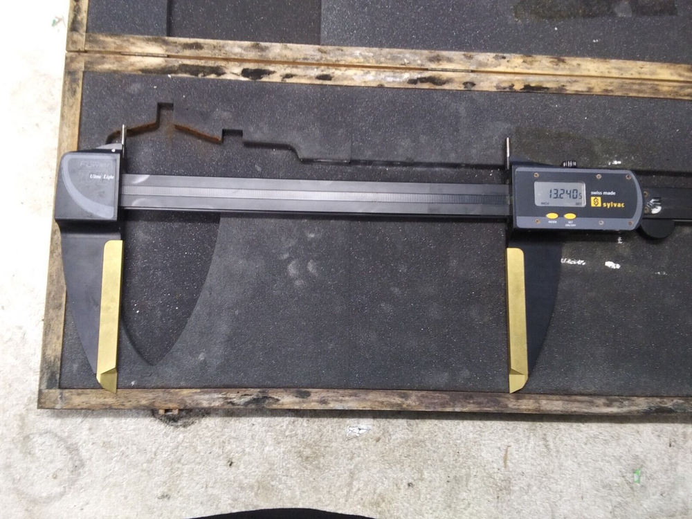 Fowler Sylvac Ultralight Digital Caliper 54-110-312 READ