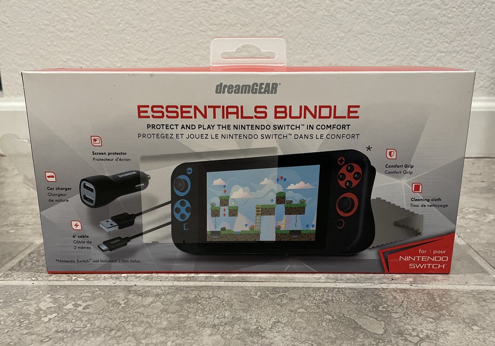 DREAMGEAR DG-DGSW-6501 NINTENDO SWITCH ESSENTIALS BUNDLE