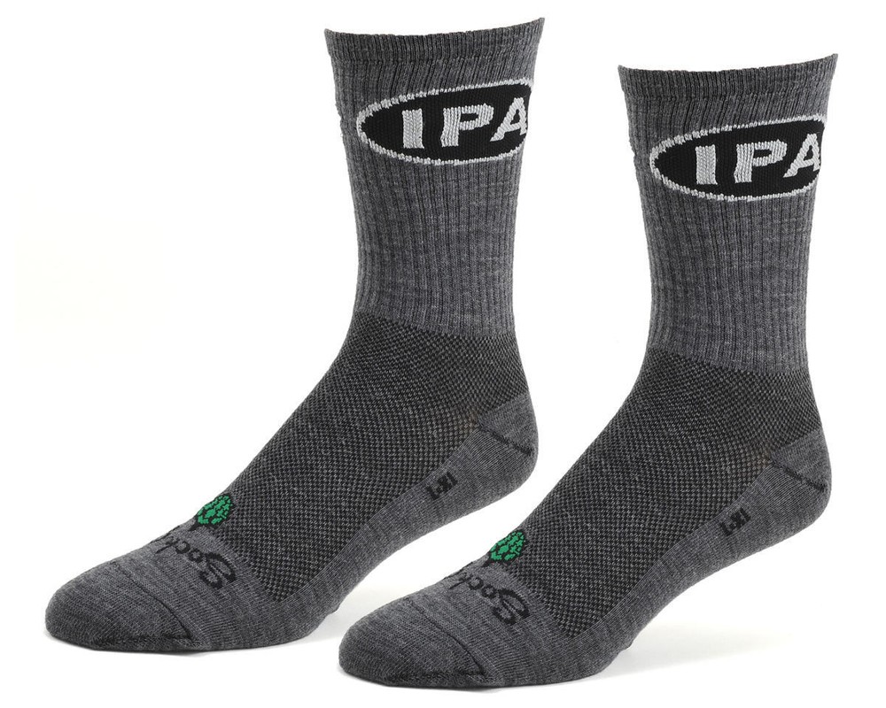 Sockguy 6" Wool Socks (IPA)