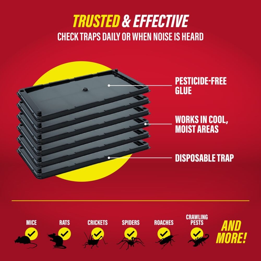 Catchmaster Rat, Mouse & Insect Glue Traps