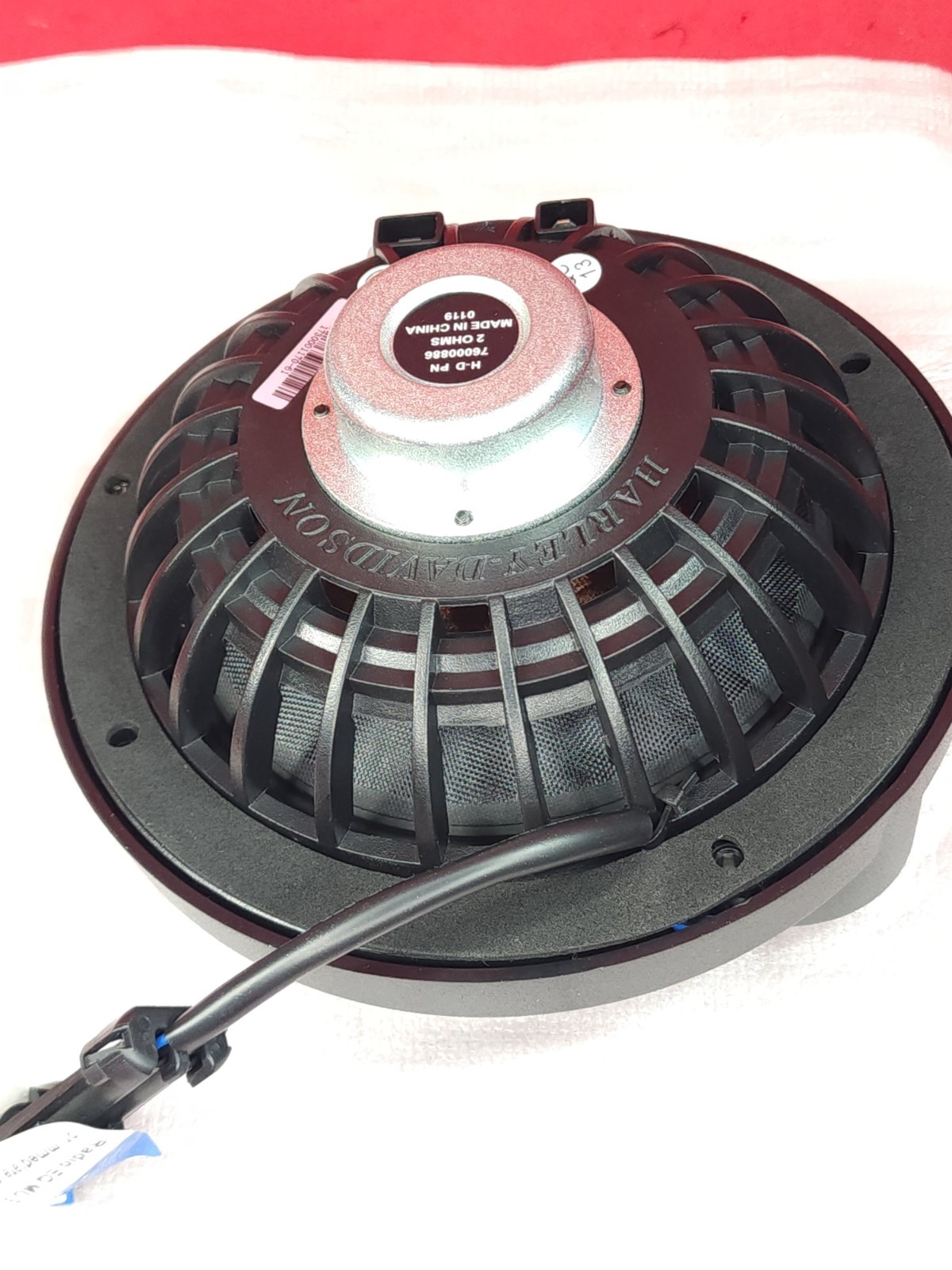 2 x OEM Harley-Davidson 6.5" Boom Audio Stage 2 Speakers, Left & Right