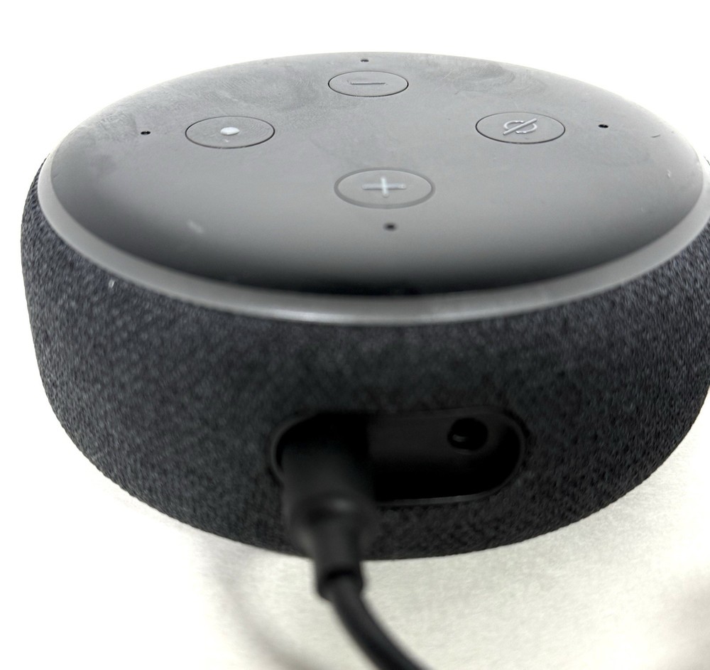 Amazon Echo Dot (3rd Gen) Alexa Smart Speaker & Power Cable (C78MP8) Tested