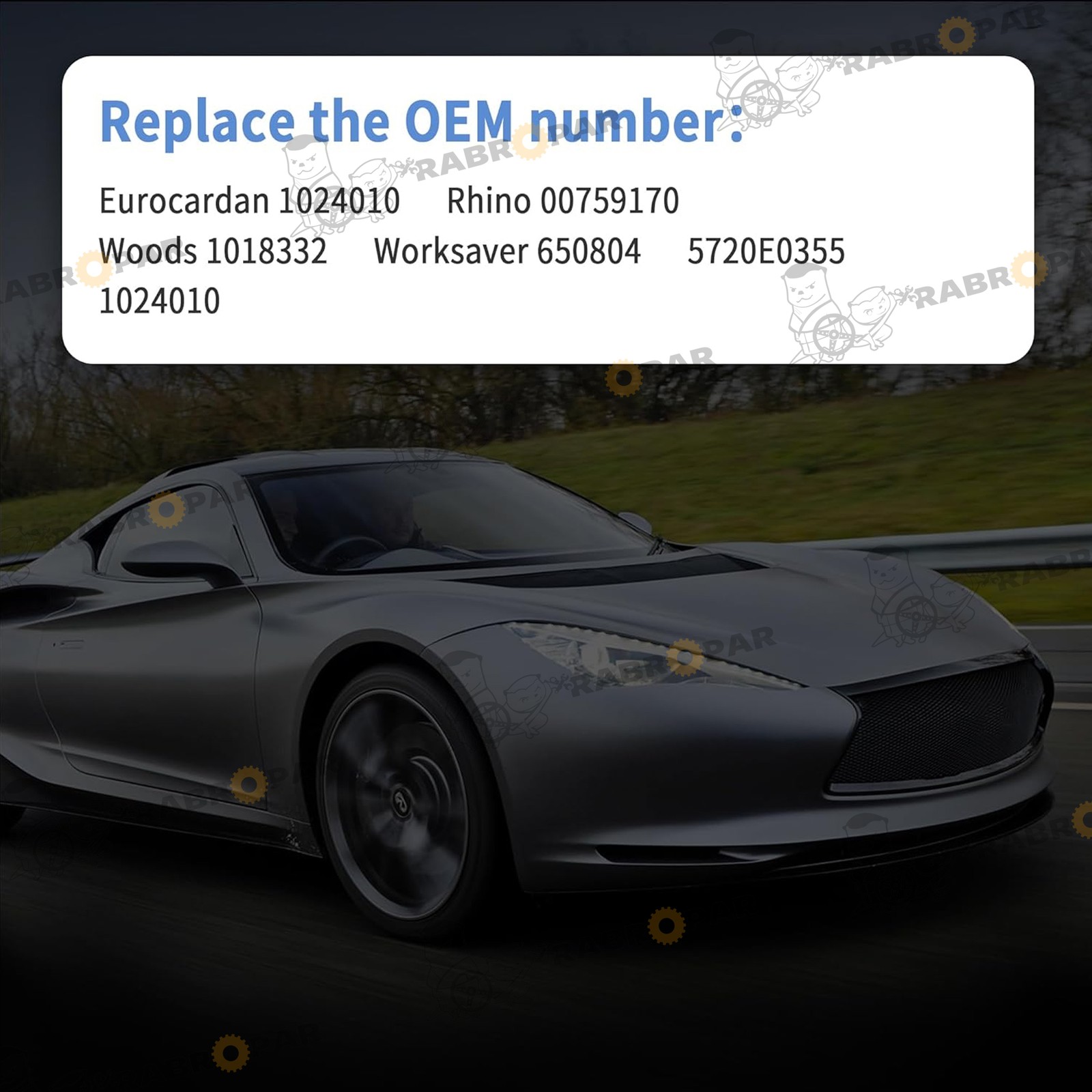 PTO Tractor End Yoke 4 Series 1-3/8 -6 Spline with Quick Disconnect Push Button