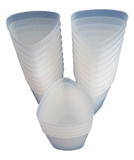 Medegen Polypropelene Triangular Graduated Measuring Container 32oz/1000cc