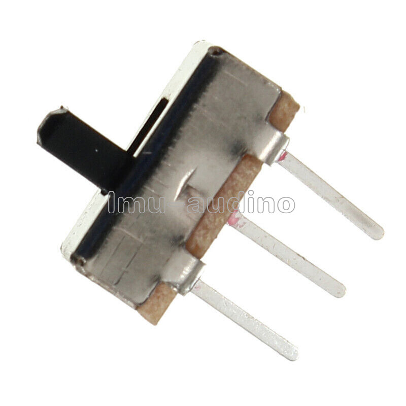 20PCS SS12D00G3 2 Position 3Pin SPDT 1P2T PCB Panel Mini Vertical Slide Switch