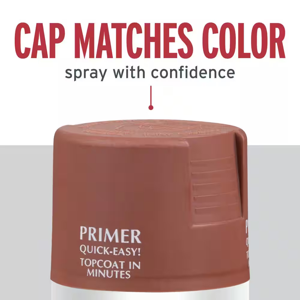 12 Oz. Flat Rusty Metal Primer Spray (6-Pack)