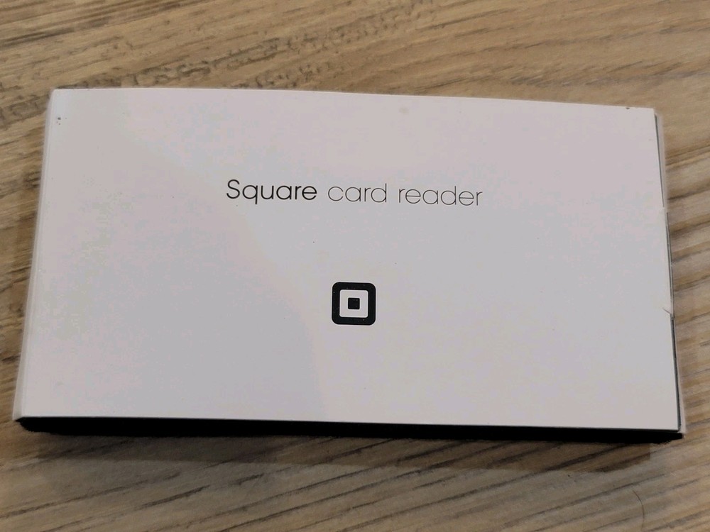 Credit Card Reader Chip Machine for Apple Or Android Phones Square® OPEN BOX