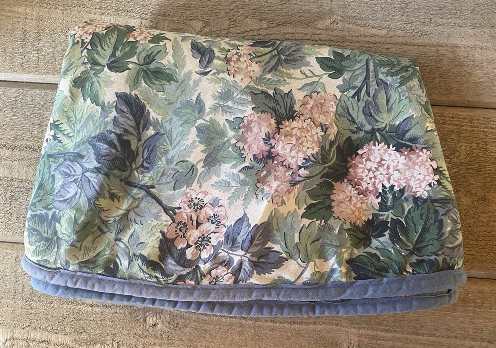 Laura Ashley Tablecloth Floral 76” Round