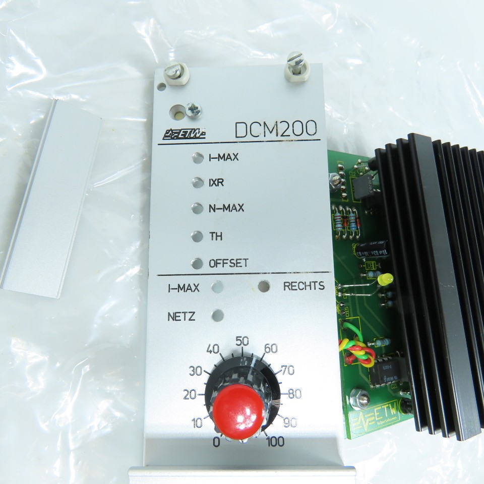 ETW DCM200-R DC Regulator Control Module 230VAC NEW