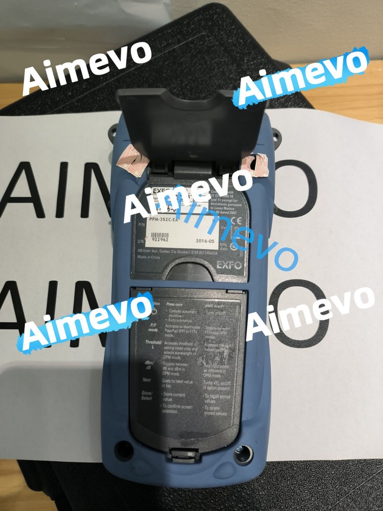 EXFO PPM-350C PON Power Meter PPM-352C-EA