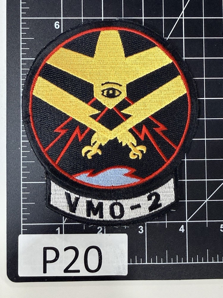 Original USMC Marine Observation Squadron 2 (VMO-2) “All Seeing Eye” Patch