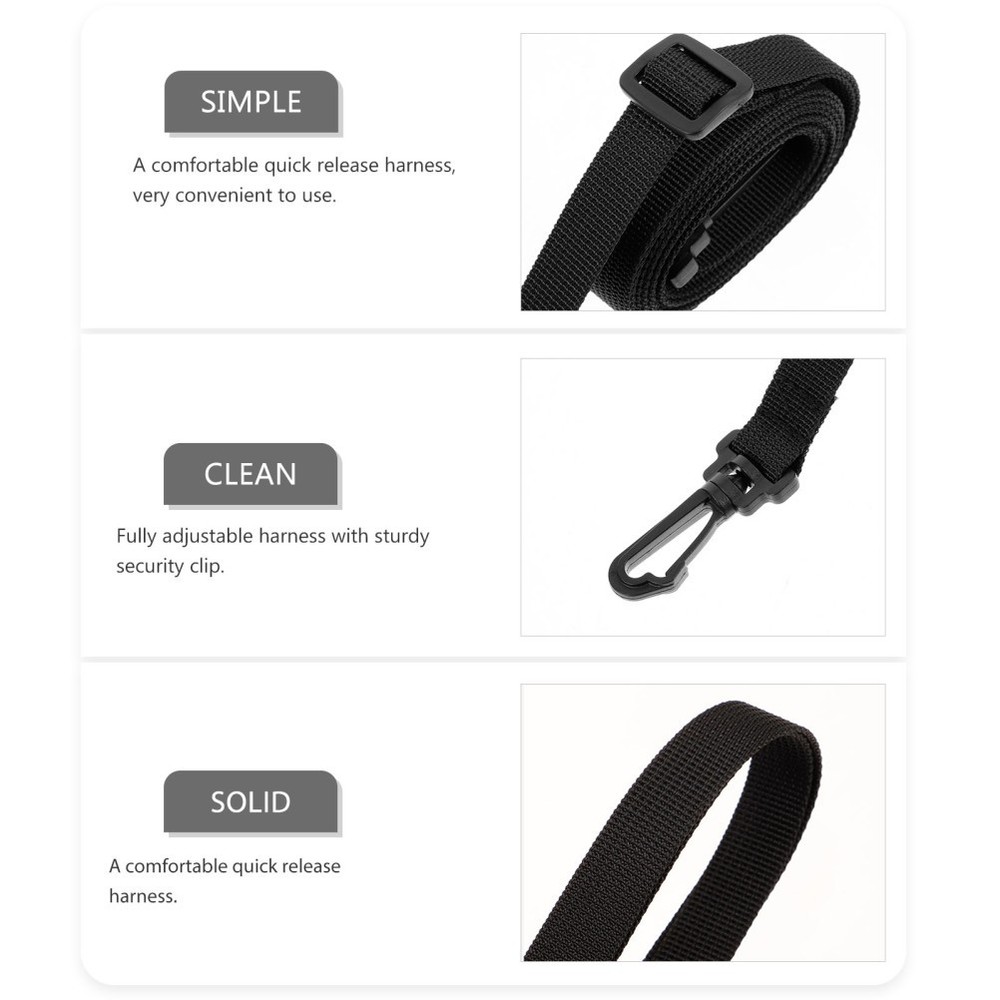 Mountaineering Straps Adjustable Backpack Chest Removable Shoulder