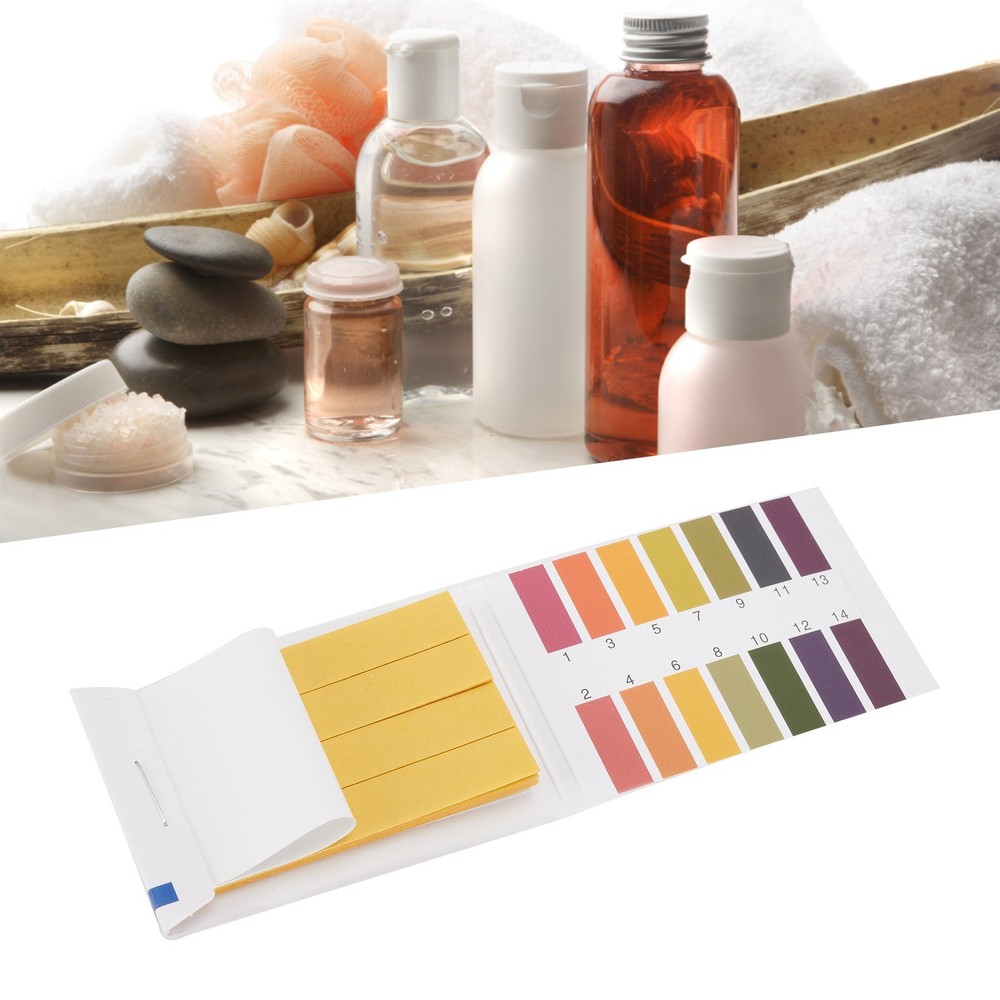 pH Strips 1-14 Range Testing Paper for Lab Classroom and Home Experiments
