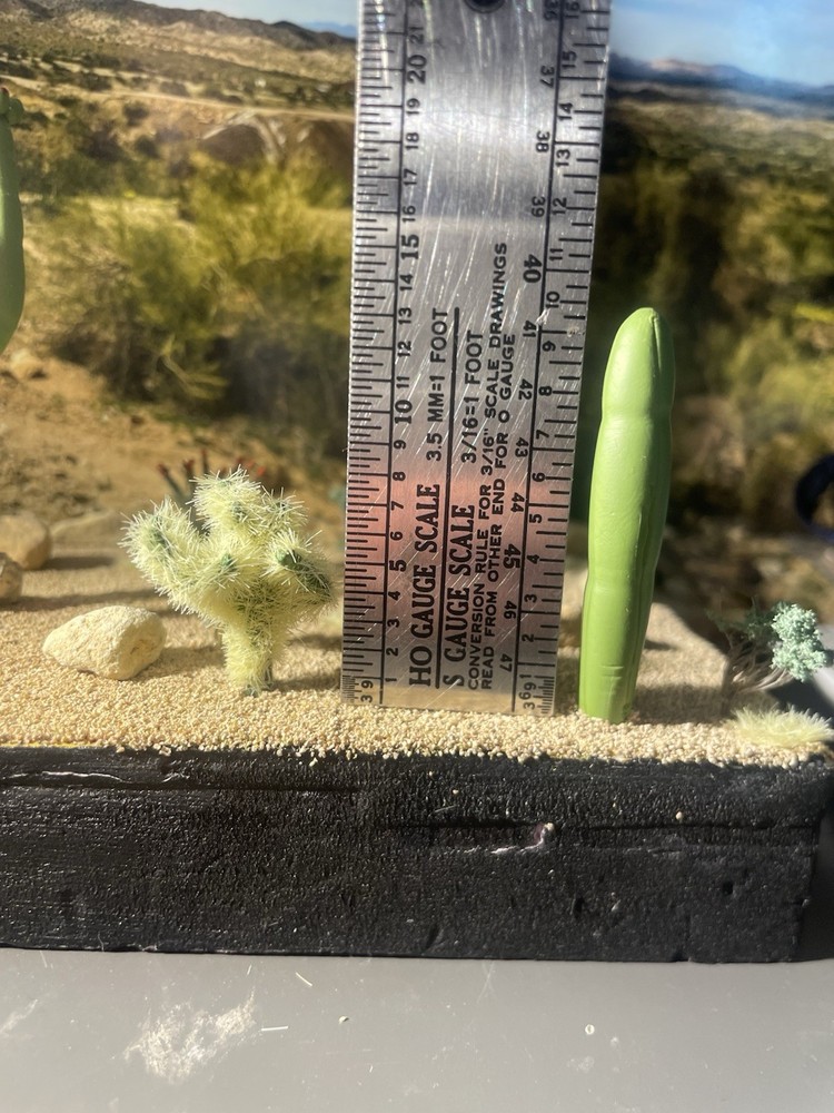 Ho Scale Cactus, Teddy Bear Cholla