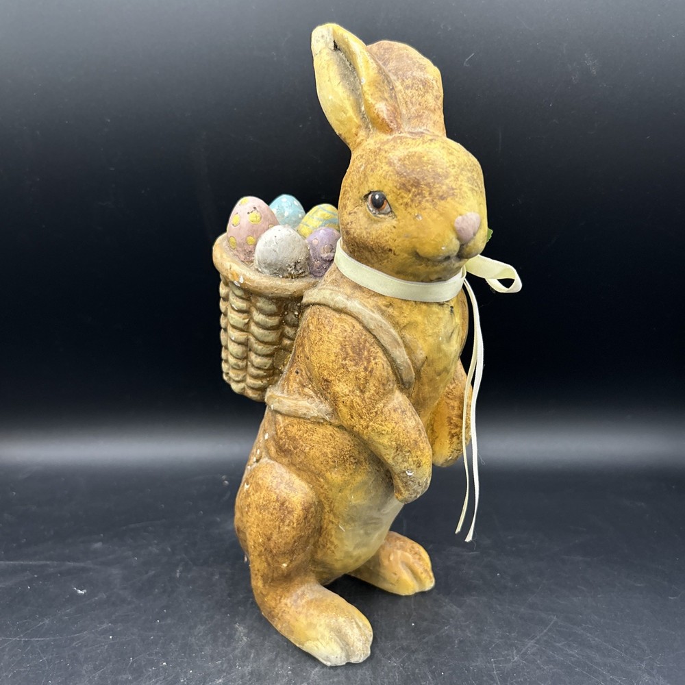 10.5” Ceramic Easter Bunny. Made In China