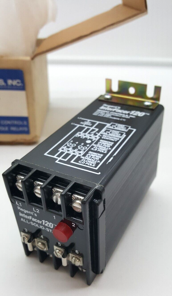 REGENTS, InterFacer 120 SOLID-STATE RELAY, MULTIPOLE, 120VAC