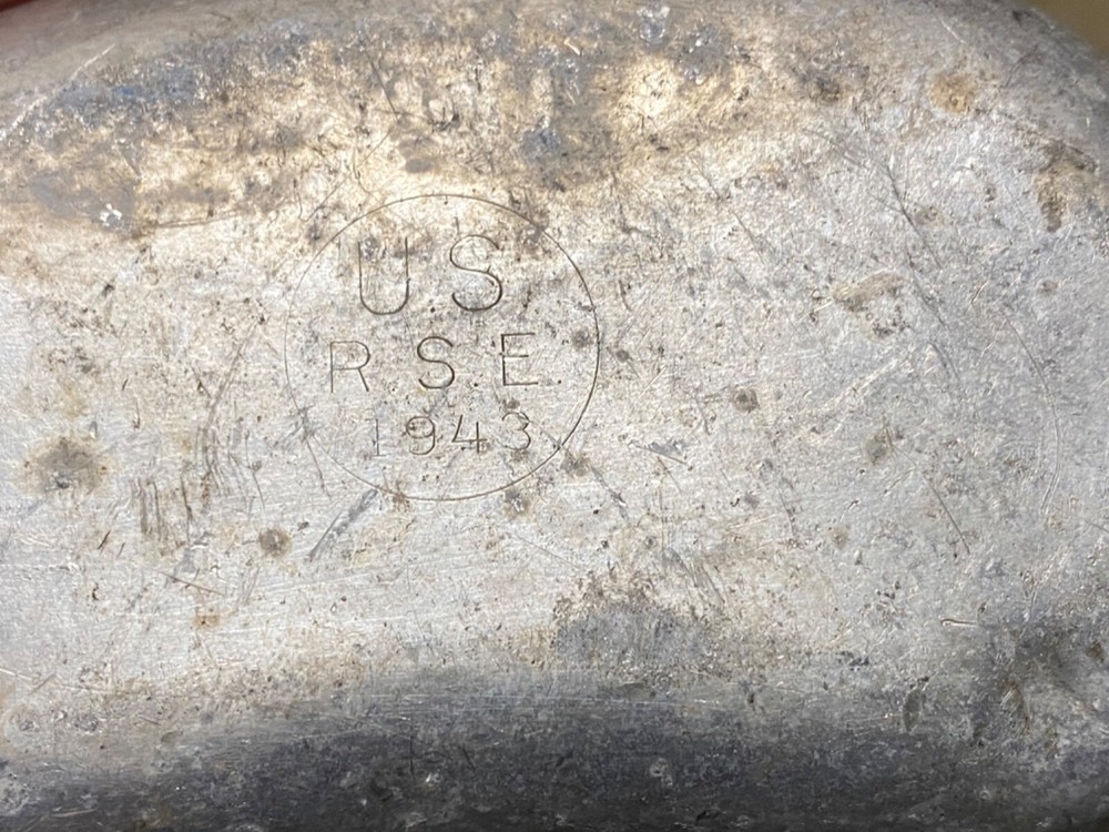 ORIGINAL WWII US ARMY M1942 CANTEEN-DATED 1943