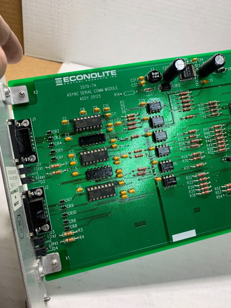 ECONOLITE 2070-7A ASYNC SERIAL COMM Module For ATC controller