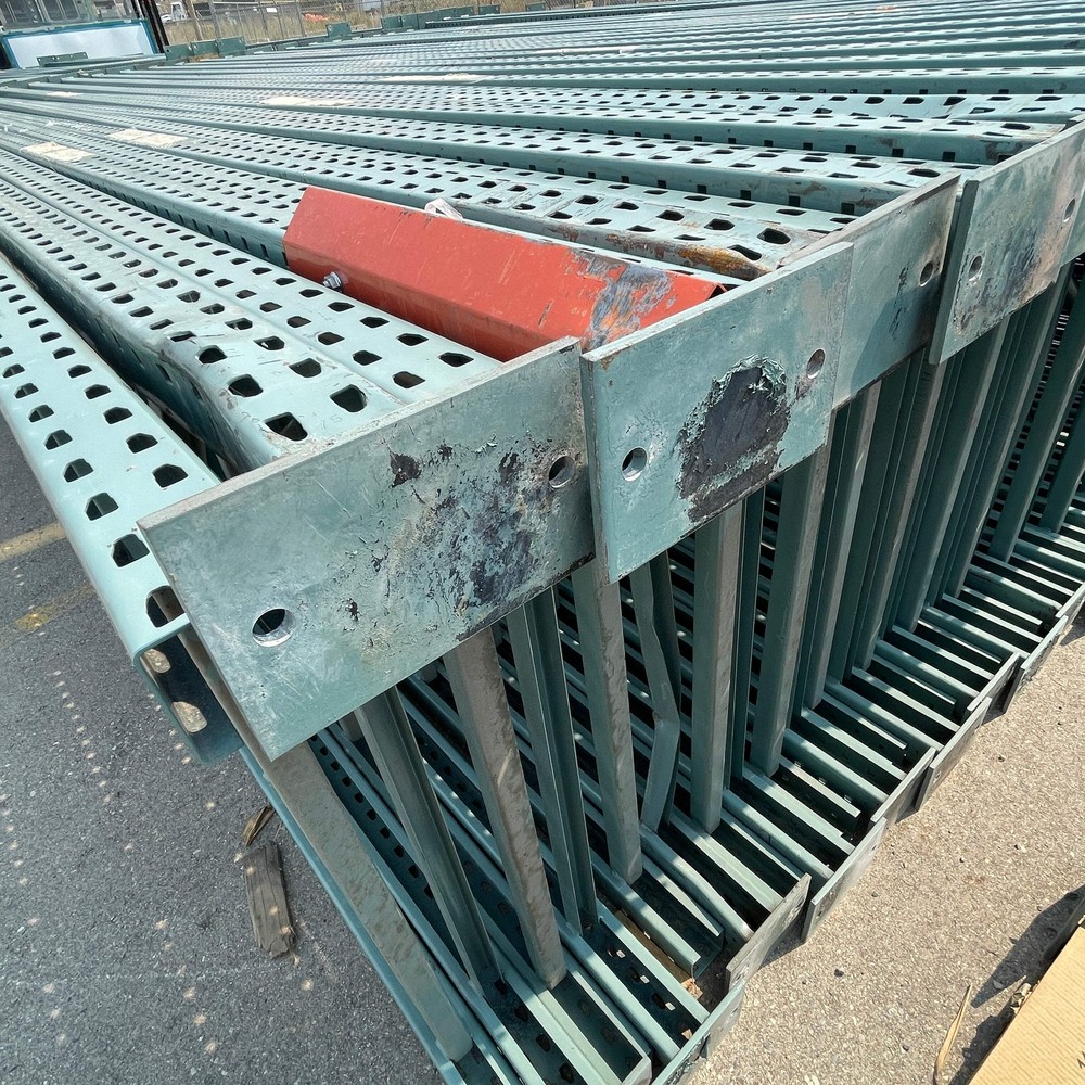 INTERACK Pallet Rack Upright Teardrop Style (Round & Angular) 192”H x 42”D (Pre-