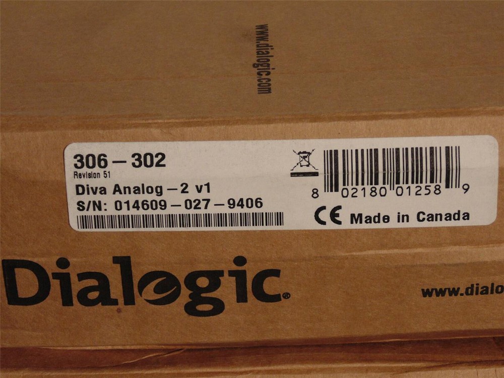 DIALOGIC SAGEM EICON (306-302) Diva Analog-2 v1