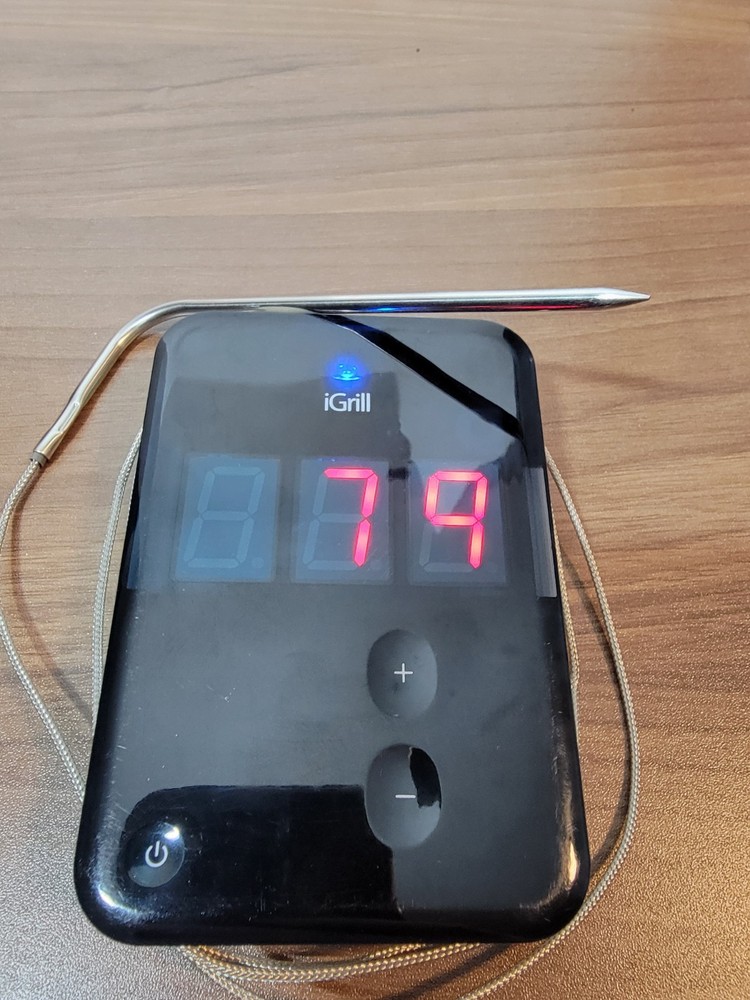 iGrill by iDevices Wireless Cooking Thermometer Black - iphone ipad Bluetooth