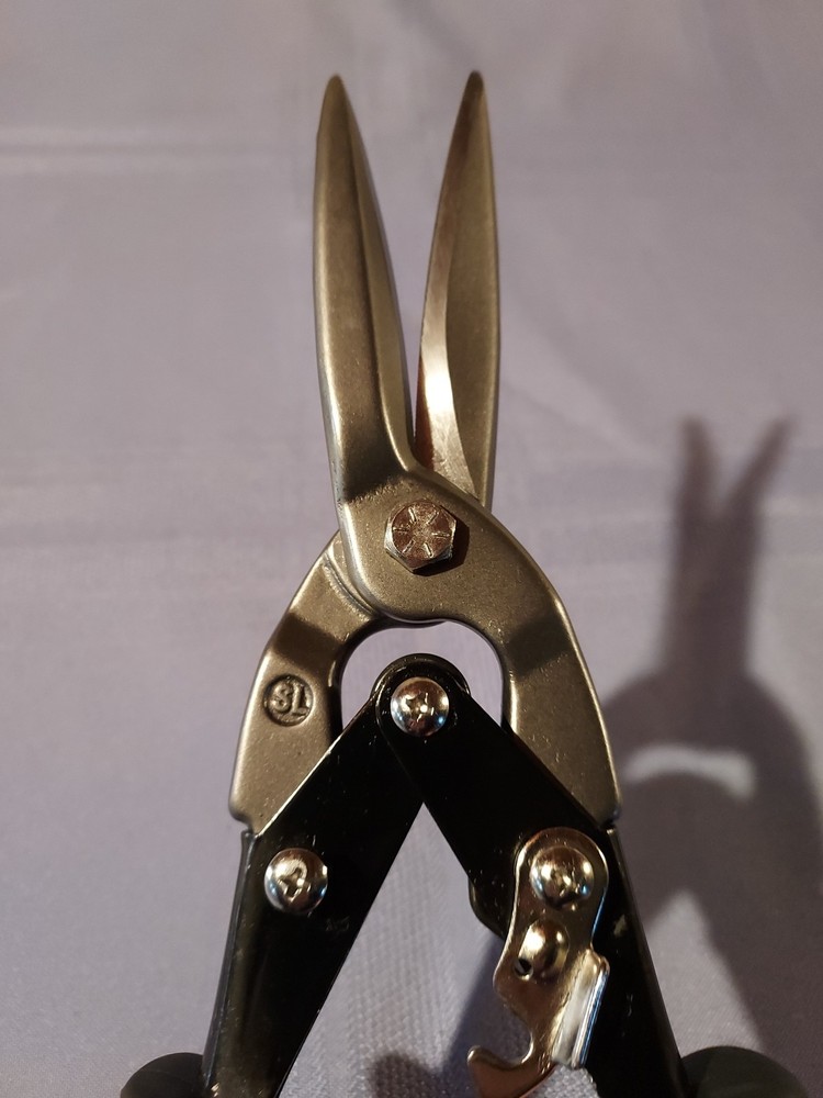 Aviation Tin Snip Shears, New, 11" Long
