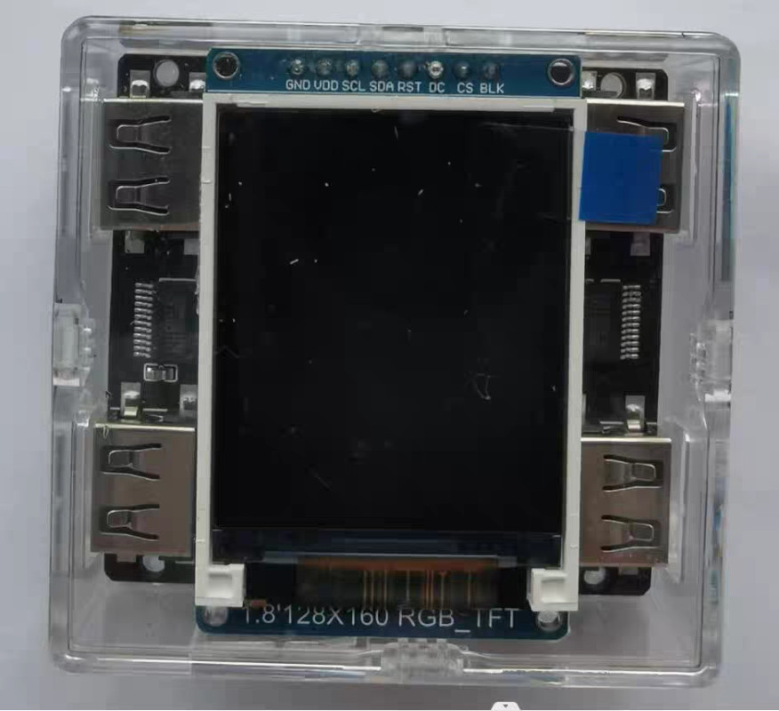 Kmbox B+ (Pro) Keyboard Mouse Controller Macro with Screen for DMA Dual Computer