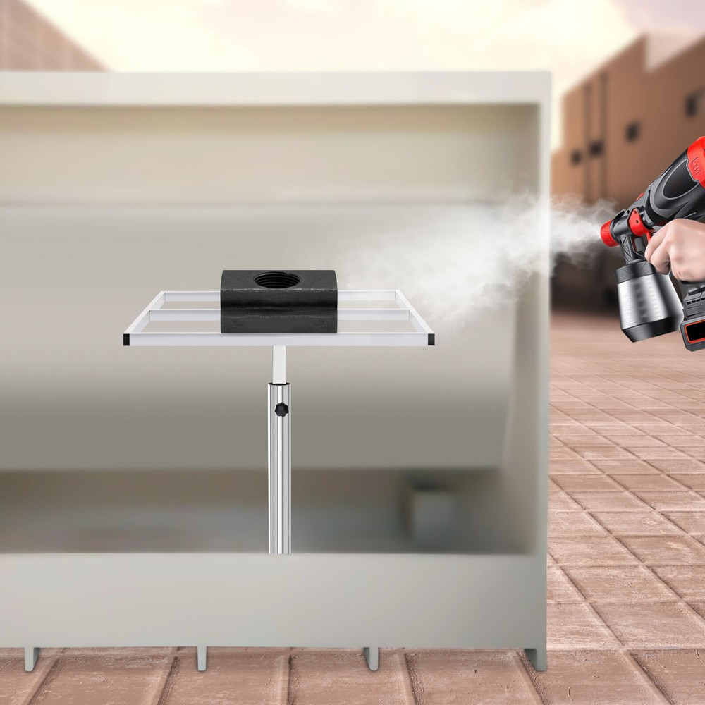 Rotating Work Stand Stainless Steel Table Paint Spraying Platform Working Bench