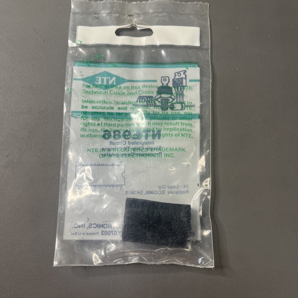 1 Each ~ NTE986 ~ IC ~ Single Chip TV Chroma Processor/Demodulator ~ 24 Pin DIP