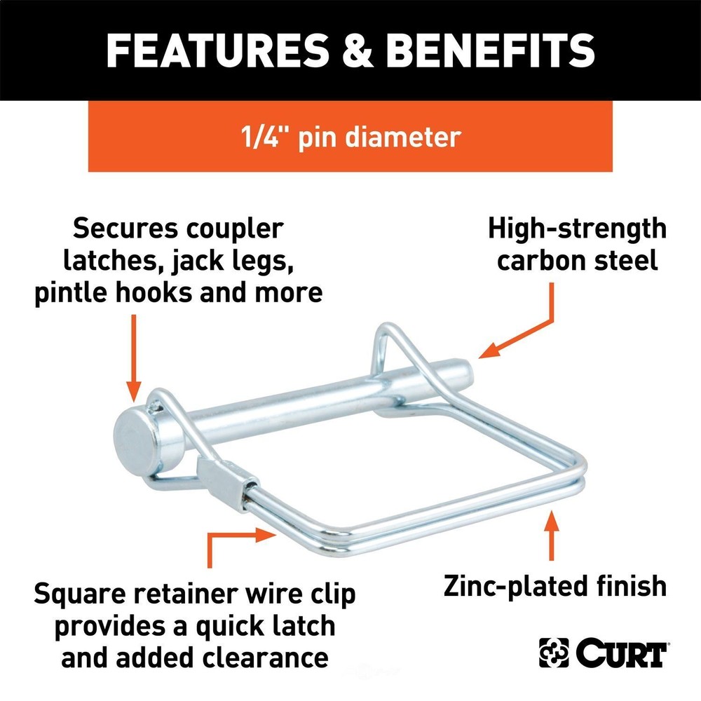 Safety Pin Curt Manufacturing 25081