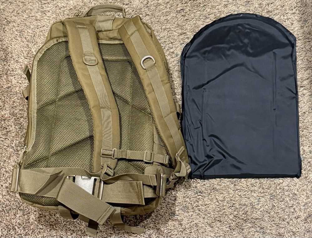 TuffyPacks Level IIIA Backpack Insert w/ Tactical 3‑Day Pack – Model 1218