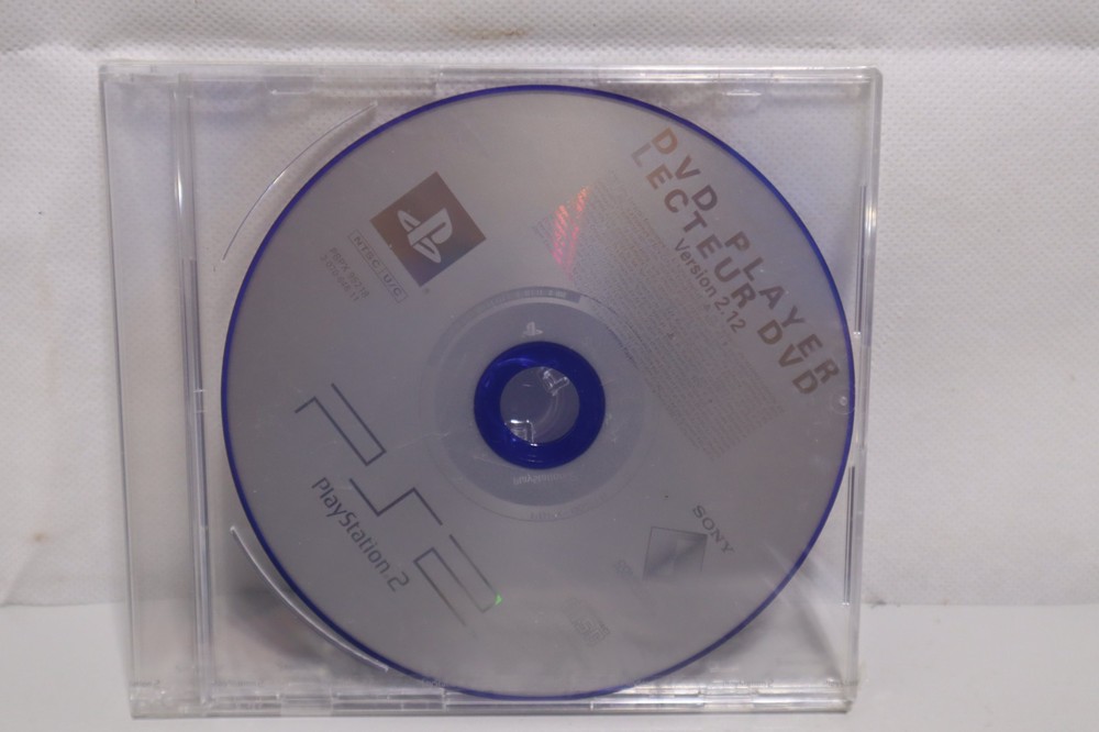 Sony Playstation 2 PS2 - DVD Player Disc - Version 2.12 NICE!!